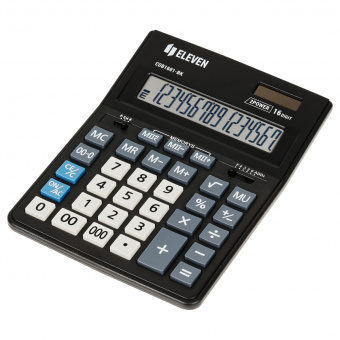 Калькулятор Eleven Business CDB1601BK 16 разр, дв. питание, выч.. кв. корня и наценки, расчет налога