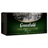 Чай Greenfield Earl Grey черный,  25 индив. фольгиров. пак/упак