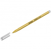 Ручка гелевая Berlingo Brilliant Metallic цв.чернил - золото металлик, 0,8мм