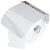 Держатель для туалетной бумаги OfficeClean нержавеющая сталь, хром