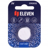Батарейка таблетка Eleven CR2032 литиевая, BC1
