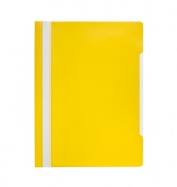 Папка-скоросшиватель с прозр. верхом Buro А4 120/160 мкм, желтая
