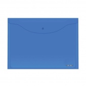 Папка-конверт с кнопкой А3 Berlingo, 180 мкм, синяя