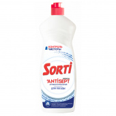 Средство для посуды Sorti Контроль чистоты, антибактериальное, 900 мл