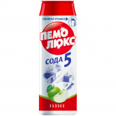 Средство чистящее Пемолюкс + сода Яблоко порошок 480 гр