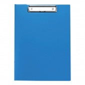 Папка-клипборд OfficeSpace А4 пластик 5 мм 500 мкм синяя 
