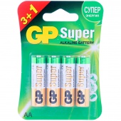 Батарейка GP Super AA/LR06 1,5V алкалиновая, Цена за1 шт.