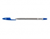 Ручка шар. Стамм 555 0,7 мм прозрачный корпус, чернила на масл. основе, синяя