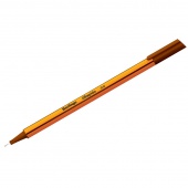 Ручка капилярная Berlingo Rapido 0.4 мм трехгран. корпус коричневая