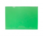 Папка-уголок плотный пластик А4 0,15 мм Buro зеленый