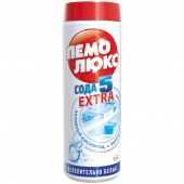 Средство чистящее Пемолюкс + сода Ослепительно белый порошок 480 гр