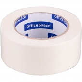Скотч малярный 48 мм х 50 м OfficeSpace лента бумажная