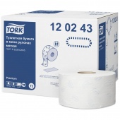 Бумага туалетная в рулоне Tork Universal 170 м, 2сл. белая  Вт-59мм. Система T2 Mini 