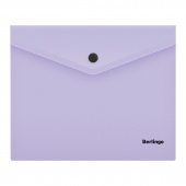 Папка-конверт с кнопкой А5+ 0,18 мм Berlingo Instinct лиловый