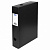 Короб архивный пластик OfficeSpace 70 мм  0,9 мкм на кнопке, черный