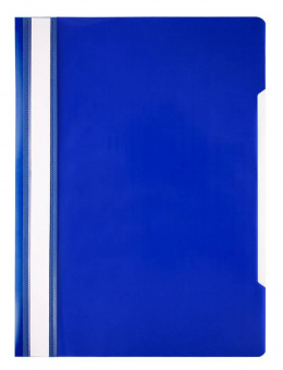 Папка-скоросшиватель с прозр. верхом Buro Эконом А4 100/120 синяя