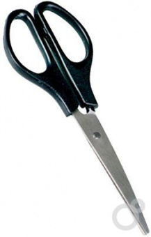 Ножницы 16 см Workmate пластик. ручки, чёрные