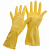 Перчатки латексные хозяйственные OfficeClean  разм. L (уп-2 перчатки)