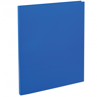 Папка с боковым мех. зажимом OfficeSpace пластик 14 мм 450 мкм, синяя