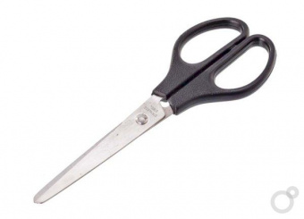 Ножницы 17 см Workmate пластик. ручки, чёрные