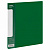 Папка с пружинным мех-змом СТАММ Стандарт А4, 17мм, 700мкм, пластик, зеленая