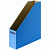 Вертикальный накопитель 75 мм OfficeSpace микрогофрокартон синий